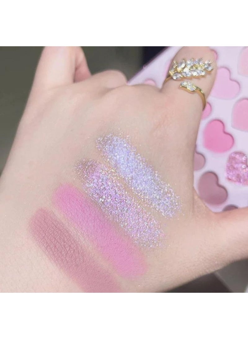 ديكالو باليت ظلال عيون DIKALU Honey تضم 20 درجة مات ولامعة بتركيبة عالية التصبغ وسهلة الدمج، تمنح ثبات طويل - Image 3